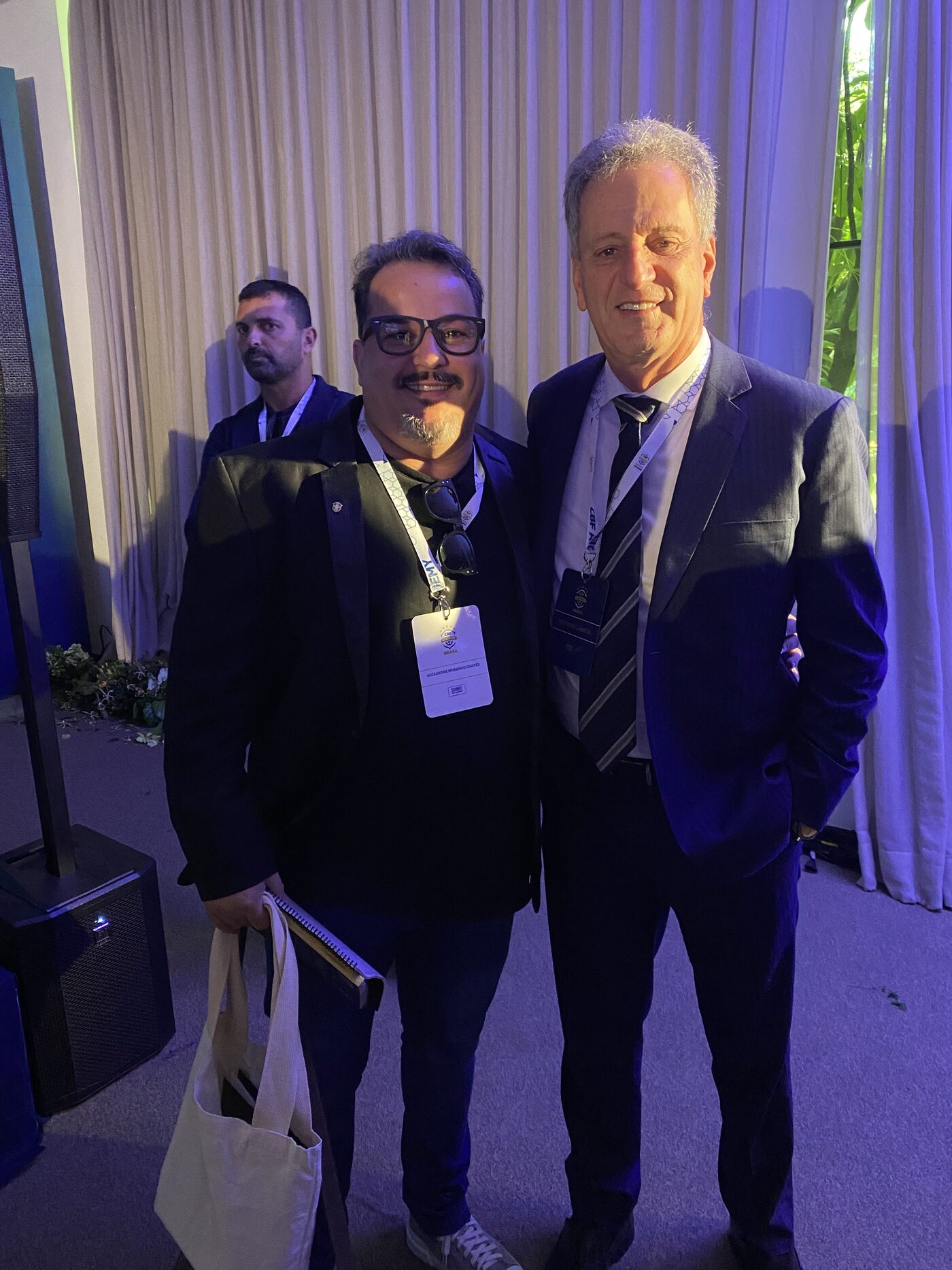 Alexandre Morango em encontro com profissionais e atletas do futebol